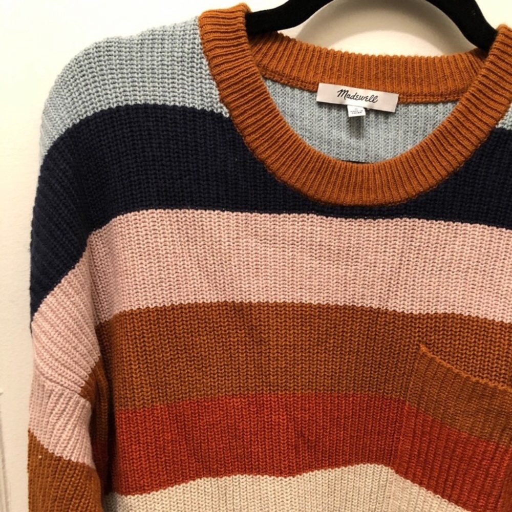 Madewell Stripe Sweater - Picture 6 of 7